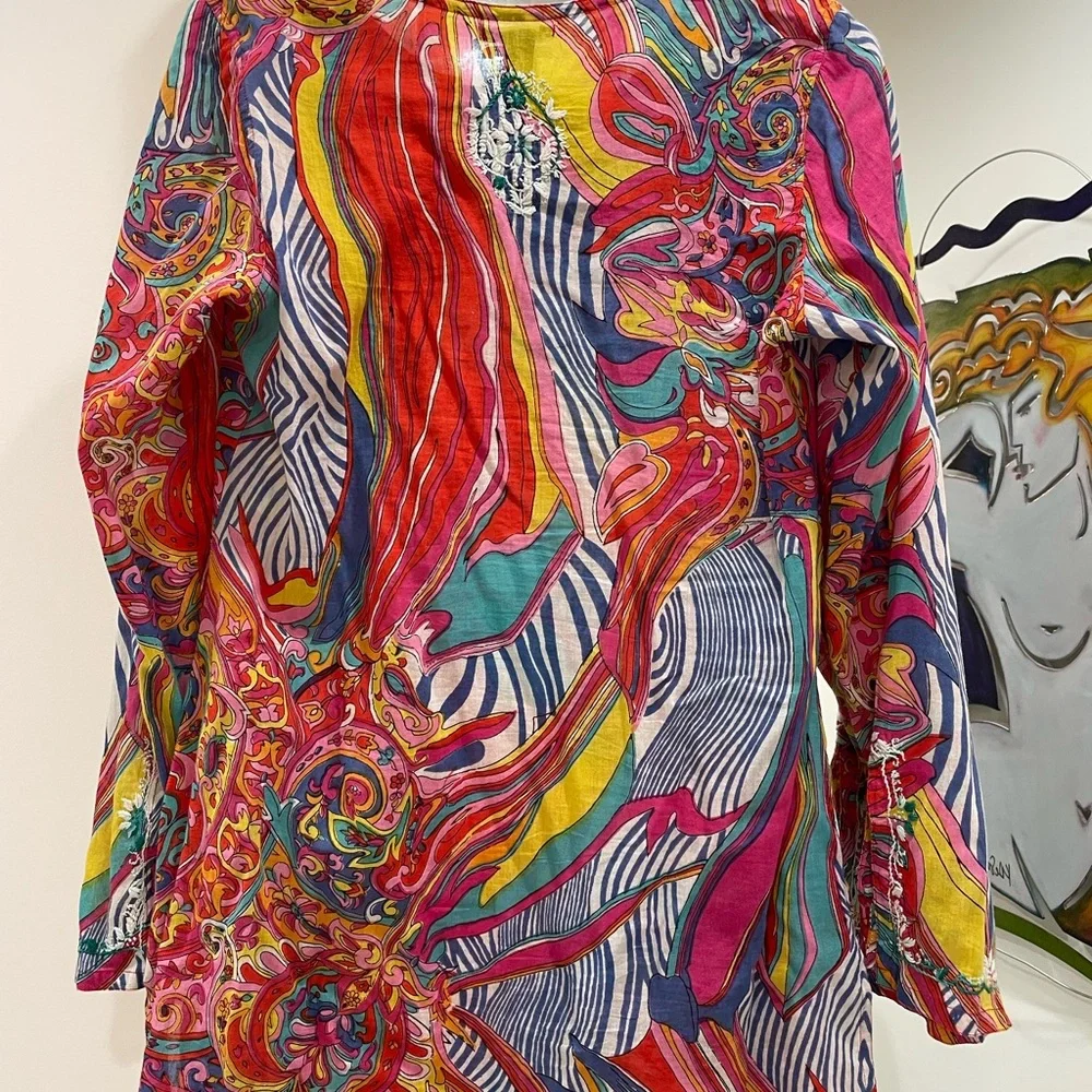 Embroidered tunic - Picture 3 of 3